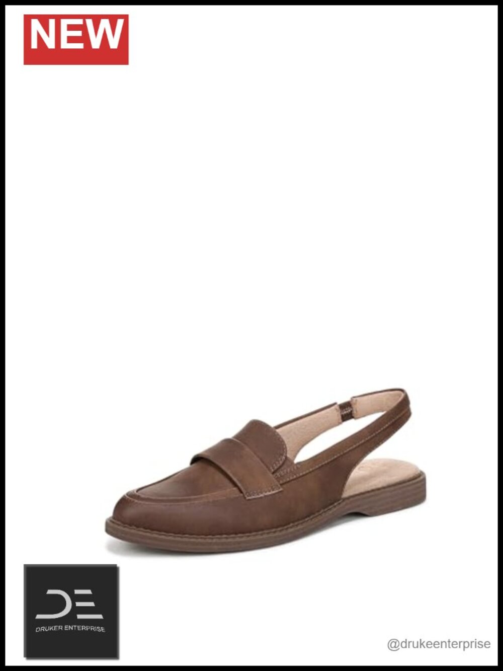 Naturalizer Yeah Women's Slingback Loafers Faux Leather Comfort